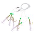 thumbnail image 1 of 6 Pcs Jigs Rig de Pêche Taille Vivante 10 Hameçon Rigs Mixtes 14, 1 of 7