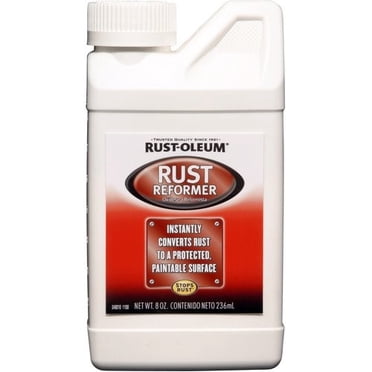Rust-Oleum Automotive 248659 8-Ounce Rust Reformer Bottle, Black
