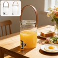 thumbnail image 1 of MTBLYS Plastic Water Dispenser with Faucet 3.8L Large Capacity Beverage Container with Lid Iced Tea Lemonade Fruit Drink Bucket Fridge Party Camping Use, 1 of 9