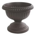 thumbnail image 1 of Bloem 256832 12 in. Grecian Plastic Urn, Charcoal, 1 of 1