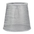 thumbnail image 1 of Transparent Lamp Shade Lightweight Fabric Lampshade for Pendant Light Gray, 1 of 8