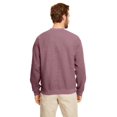 thumbnail image 2 of Gildan Mens Heavy Blend Crewneck Sweatshirt, M, Heather Sport Dark Maroon, 2 of 3