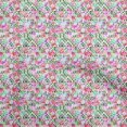 thumbnail image 1 of oneOone Rayon Green Fabric Tribal Sewing Craft Projects Fabric Prints By Yard 56 Inch Wide, 1 of 5
