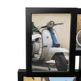 thumbnail image 2 of Hometrends 4x6 8-Opening Linear Gallery Collage Picture Frame, Black, 2 of 7