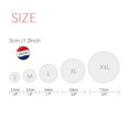 thumbnail image 2 of Animal Cool Gray Cat Photograph Round Pins Badge Button Emblem Accessory Decoration 5pcs, 2 of 2