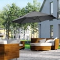 thumbnail image 2 of Outsunny Parasol de Patio Offset 8,5 Pi Rotation 360° Cantilever Parasol, 2 of 10