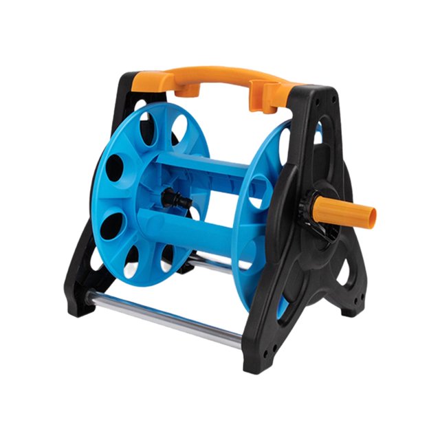 DOLITY Hose Reel Cart Gardening Tool Pipe Storage Rack for Outside Farm Car Washing BA02 40M