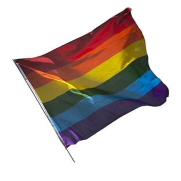 Drapeau Arc-en-Ciel Convivial Bisexuel Transgenre Fierté Bannières Polyester Drapeau Arc-en-Ciel