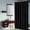 Gray,Brown,Black, variant on Sentmoon Window Curtain Bedroom Curtains Gray Shower Curtain Fabric Plain Color Thickened and Polyester Bathroom Partition Curtains and Door Curtains for Living Room