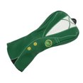 thumbnail image 3 of Golf Club Head Covers, PU Leather Waterproof Headgear Set with Interchangeable No. Tags, Simple Convenient to Use, Elastic Neckline, Soft Thick Lining, Green Jacket Design, 3 of 7