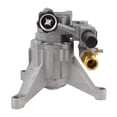 thumbnail image 1 of Pressure Washer Pump, 3/4in Power Washer Pump Aluminum Structure  for Wall Fences, 1 of 7