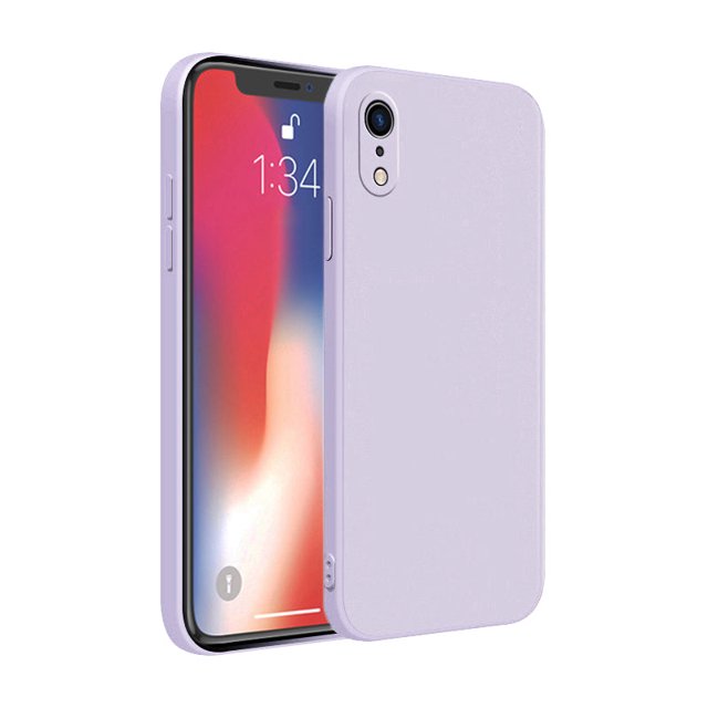 PANDACO Étui Souple Pastel Violet pour iPhone XR