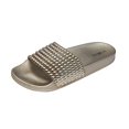 thumbnail image 2 of Roxoni Womens Slide Sandals Gold, 2 of 22