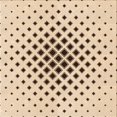 thumbnail image 1 of Ahgly Company Tapis d'Intérieur Lavable en Machine Carré Transitionnel Bronze Brun, 6 Pieds Carré, 1 of 7