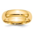 thumbnail image 1 of 14k 6mm Comfort-Fit Band Size 6.5, 1 of 3