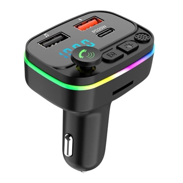 Birdeem Voiture Bluetooth 5.0 Sans Fil Mains Libres Voiture Émetteur Récepteur Fm Radio Adaptateur Mp3 Lecteur 2 Usb+Pd Chargeur Kit