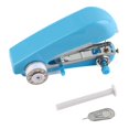 thumbnail image 2 of Handheld Sewing Machine, Blue Automatic Feeding Stainless Steel Plastic Hand Sewer Machine Ease Use  for Household for Outdoor Travel, 2 of 8