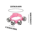 thumbnail image 4 of EQWLJWE Liquidation, Clochettes de Poignet Clochettes Grelots Clochettes de Cheville Clochettes de Poignet Bracelet Instruments de Percussion Musical 4 Clochettes pour Fête Noël, 4 of 5