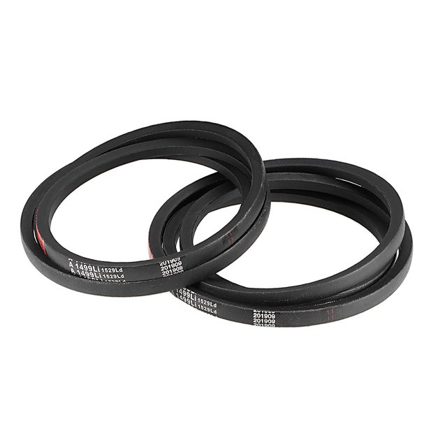 Unique Bargains A1499/A59 V Belt 59-inch Inner Girth, A-Section Rubber Drive Belt 2pcs