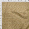 thumbnail image 4 of oneOone Cotton Poplin Light Brown Fabric Abstracts Sewing Material Print Fabric By The Yard 56 Inch Wide, 4 of 5