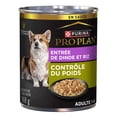 thumbnail image 2 of Purina Pro Plan Specialized Weight Management Turkey & Rice Entrée Morsels in Gravy, Wet Dog Food 368 g, 2 of 9