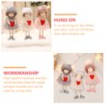 thumbnail image 4 of Shisuyan Peluches Poupée en Peluche Beige en Forme d'Ange 1Pcs 6.3X3.5X1.6In, 4 of 8