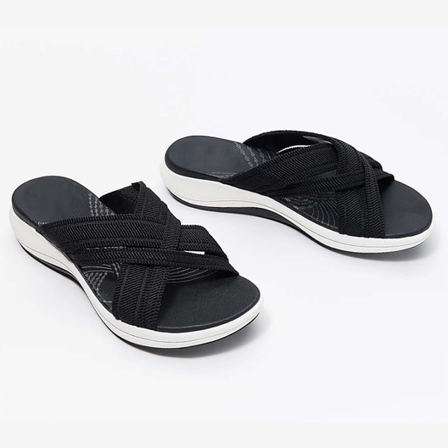 Cameland Shoes Latest Upgrade Elastic Correction Ladies Sandals Summer Slippers