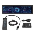 thumbnail image 2 of PC Sensor Panel Display, Computer Temp Monitor 360 Degree Rotation 8.8in IPS DIY Theme 1920x480 60Hz  for Gaming, 2 of 7