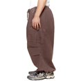thumbnail image 3 of Men‘s Wild Cargo Pants Combat Tactical Work Multi Pockets Army Military Trousers with Elastic Waist Drawstring, 3 of 6