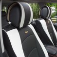 thumbnail image 2 of Ultra Comfort High Grade Leather Seat Covers For Car Truck SUV Van - Front Set, 2 of 3