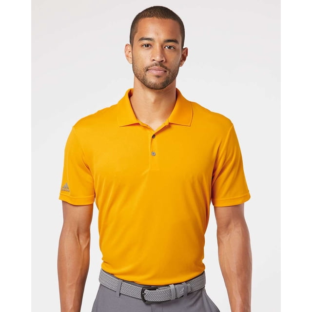 Adidas Polo de Performance pour Hommes, 3TG, Or Collégial