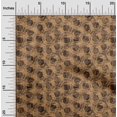 thumbnail image 2 of oneOone Cotton Cambric Tawny Brown Fabric Abstracts Sewing Craft Projects Fabric Prints By Yard 56 Inch Wide, 2 of 5