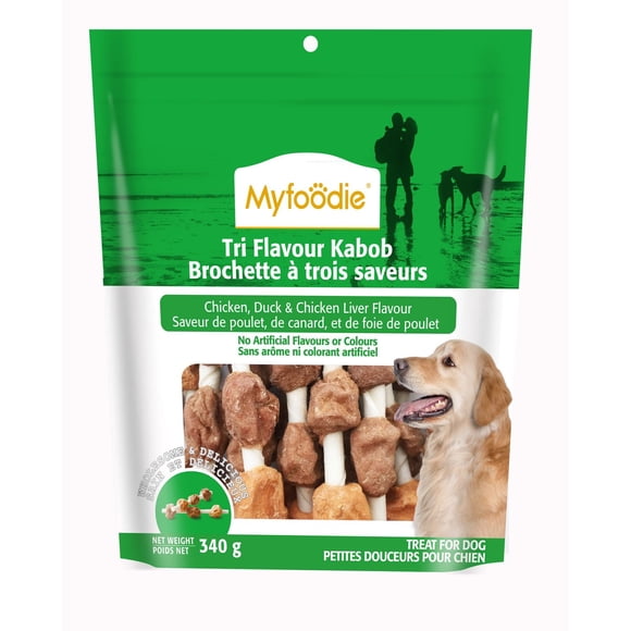 Myfoodie Tri Flavour Kabob Dog Treat