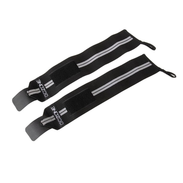 GoZone 2 Pack Wrist Wraps – Black - Walmart.ca