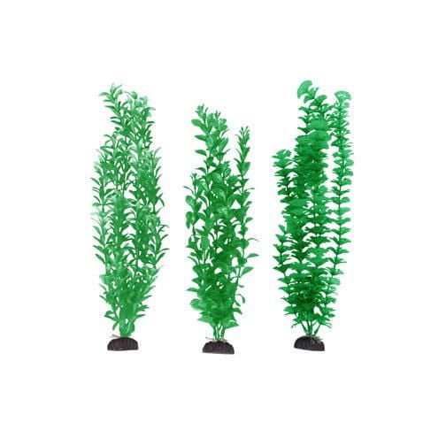Penn Plax Green Variety Pack Aquaplants, 3 Pack