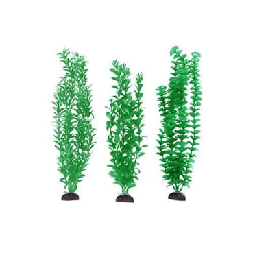 Penn Plax Green Variety Pack Aquaplants, 3 Pack