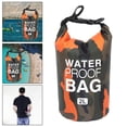 thumbnail image 2 of Small 2L Waterproof Dry Bag pouch Waterproof Dry Crossbody Shoulder Bag for Kayaking Orange, 2 of 8