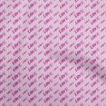 thumbnail image 1 of oneOone Tissu Jersey Coton Fuchsia Rose, Impression par Yard 58 Pouces de Large, 1 of 4