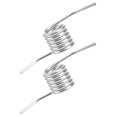 thumbnail image 3 of Spring Steel Compression Springs Silver 2Pack 4.13X1.18X0.98in, 3 of 6