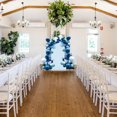 thumbnail image 3 of Minkissy Housse de Toile de Fond de Mariage Style Rustique Bleu Ciel Lot de 1, 3 of 6