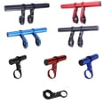 thumbnail image 4 of Xingzhi Bike Handlebar Extender Handle Bar Extended Bracket Extension Alloy Holder Mount, Red, 10cm, Extended Bracket, 4 of 9