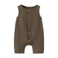 thumbnail image 2 of TopLLC Baby Spring New Onesie Newborn Climbing Clothes Short Sleeve Thin Ha Clothes Bag Fart Clothes Kid Rompers, 2 of 3