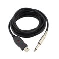 thumbnail image 2 of funtasica 9.8ft Guitar Bass 6.5mm Jack To USB Link Connection Instrument Cable Adapter, 2 of 7