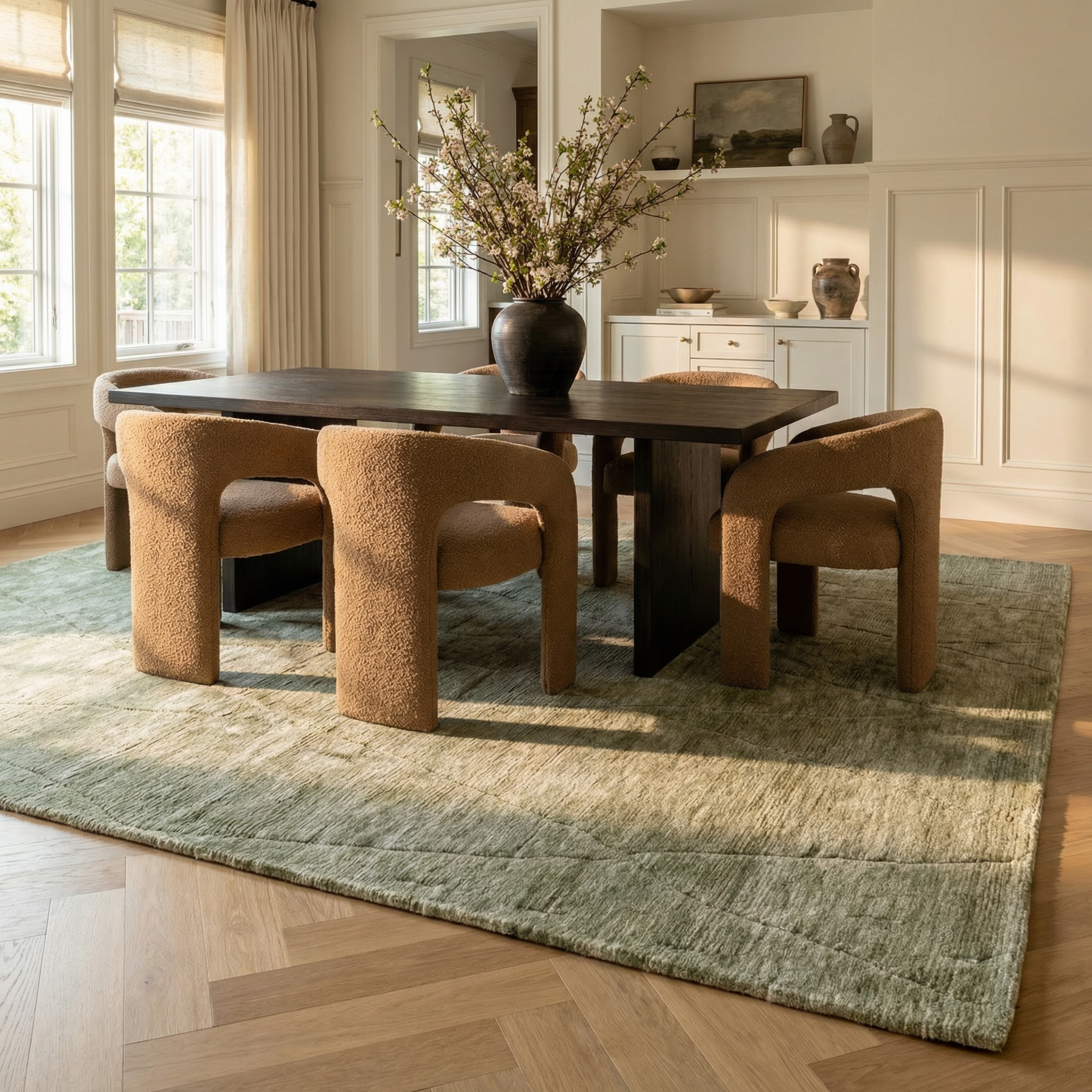 Tapis d'intérieur touffeté à la main Rug Branch Maya