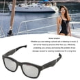 thumbnail image 4 of Bone Conduction Smart Glasses, BT Audio Sunglasses For Men Women, Open Ear Sound With Mic, Blue Light Filter, Polarized Lens, One Touch Control, Listen Music And Calls, 4 of 8