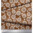 thumbnail image 3 of Soimoi Tissu Poly Georgette Tissu Imprimé Mandala Floral 1 Yard 52 Pouces de Large, 3 of 3