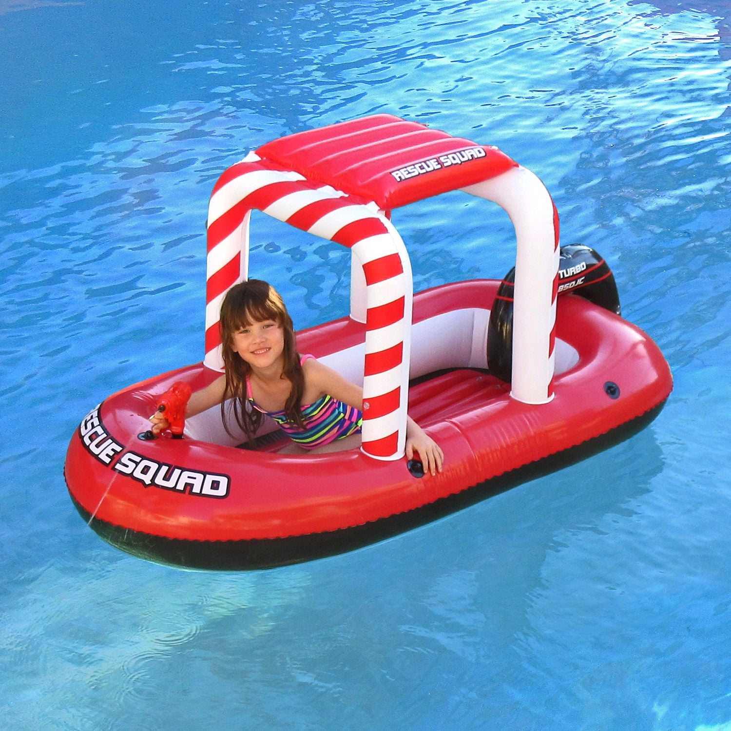 Blue Wave Rescue Squad Inflatable Boat with Squirter