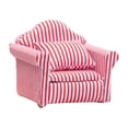 thumbnail image 3 of Single Sofa - Wide Application Single Gift Polyester Application Miniature Single Sofa chequer fringe, 3 of 7