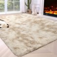 thumbnail image 1 of 5x8 ft Shaggy Area Rugs for Bedroom Living Room Large Fluffy Floor Rugs with Non-Slip Backing, Soft Plush Carpet Rugs Home Décor, 1 of 11