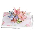 thumbnail image 3 of Binwennn Garden Up Card Up Card Cards Fly Out Effect Elegant 3D Flower Greeting Card For ’s Day Plain Greeting Stands for Display Fall Greeting Cards Valentine Set Cards Wedding Greeting Envelopes, 3 of 7